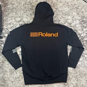 Pleasures X Unkle Mo Wax Roland Black Hoodie Men’s Sz M